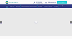 Desktop Screenshot of equibiomedic.com